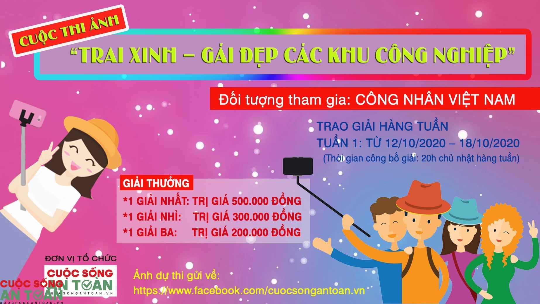 Cập nhật cuộc thi ảnh “Trai xinh - Gái đẹp các khu công nghiệp” ngày 17/10 Cập nhật cuộc thi ảnh “Trai xinh - Gái đẹp các khu công nghiệp” ngày 17/10