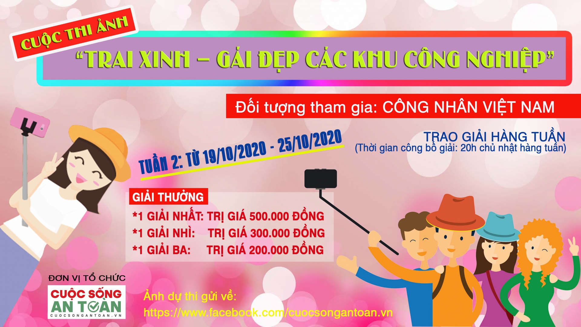 HOT: Cuộc thi ảnh “Trai xinh - gái đẹp các khu công nghiệp" tuần 2 HOT: Cuộc thi ảnh “Trai xinh - gái đẹp các khu công nghiệp" tuần 2