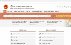 8 nhóm dịch vụ công được đưa lên cổng trực tuyến, trong đó có đổi bằng lái xe, thẻ BHYT