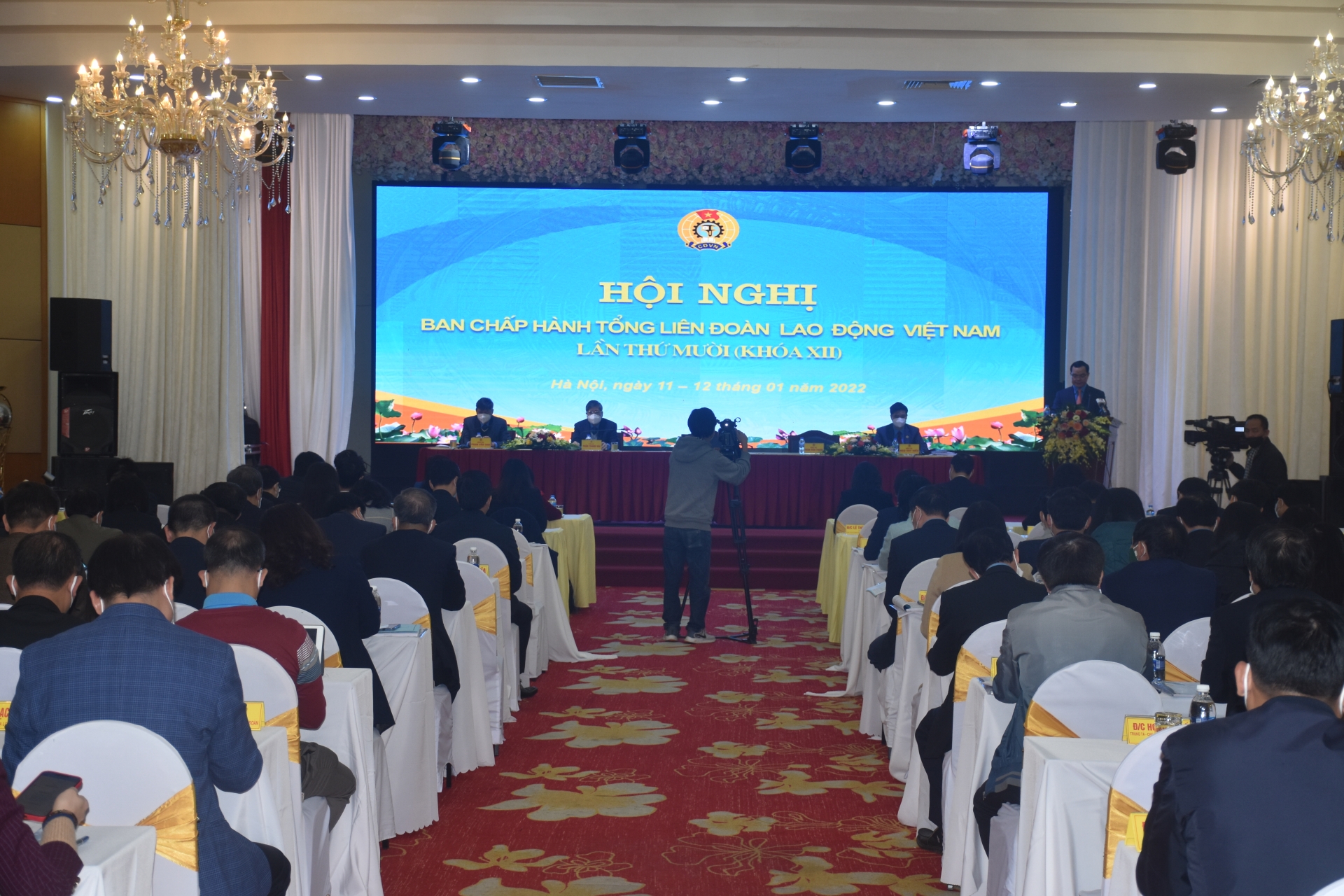 Khai mạc Hội nghị Ban Chấp hành Tổng LĐLĐ Việt Nam lần thứ 10, khoá XII