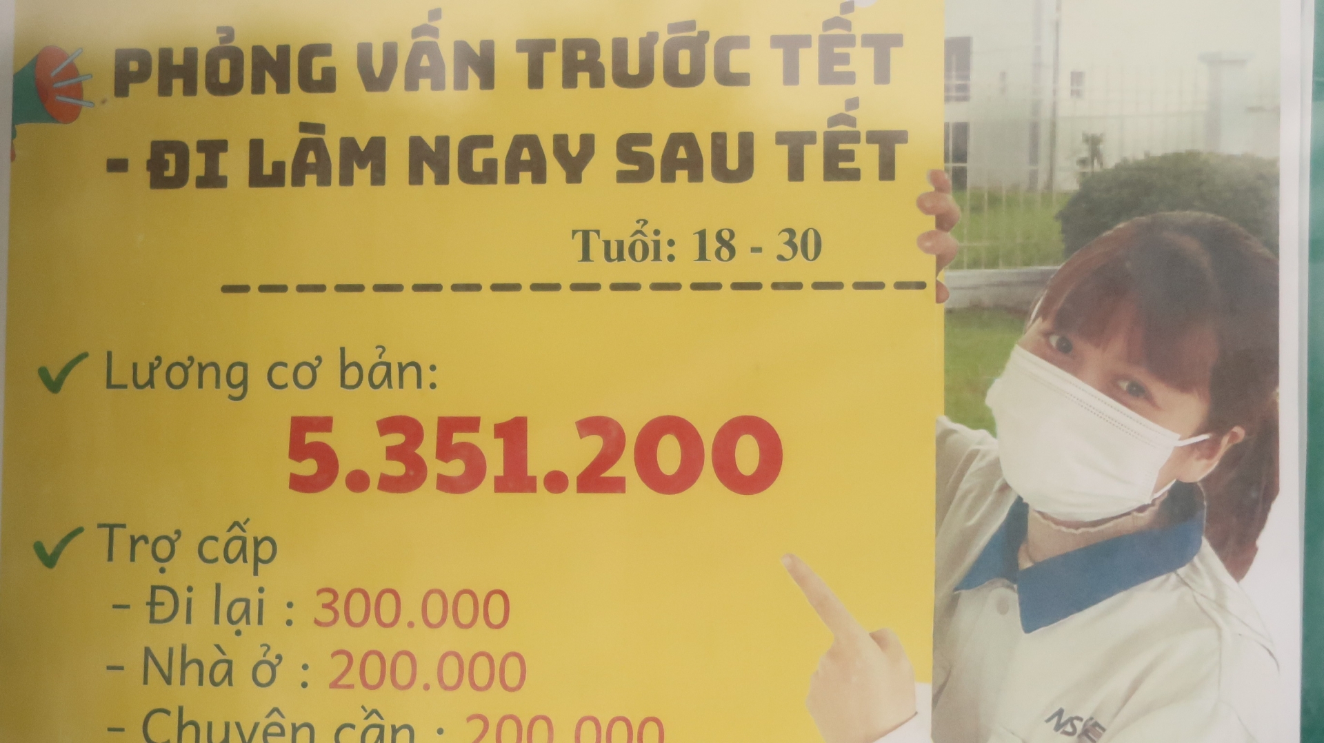 Người lao động tìm việc sau Tết
