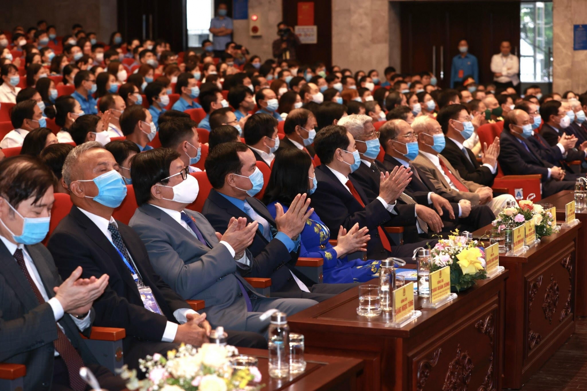 Chủ tịch nước Nguyễn Xuân Phúc tham dự Lễ kỷ niệm 135 năm Ngày Quốc tế Lao động Chủ tịch nước Nguyễn Xuân Phúc tham dự Lễ kỷ niệm 135 năm Ngày Quốc tế Lao động