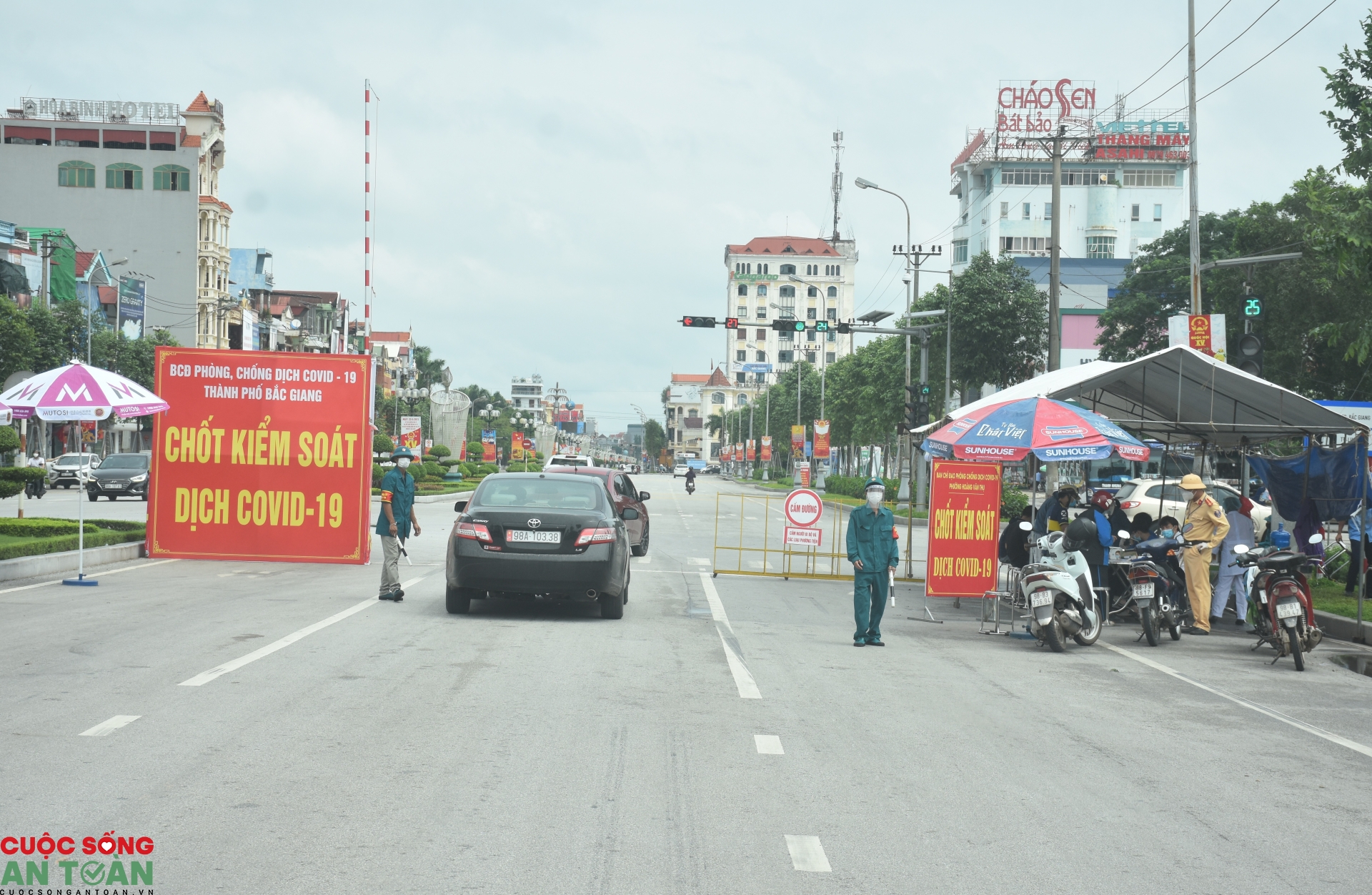 Đảm bảo an toàn cho công nhân ở Bắc Giang trở lại làm việc Đảm bảo an toàn cho công nhân ở Bắc Giang trở lại làm việc