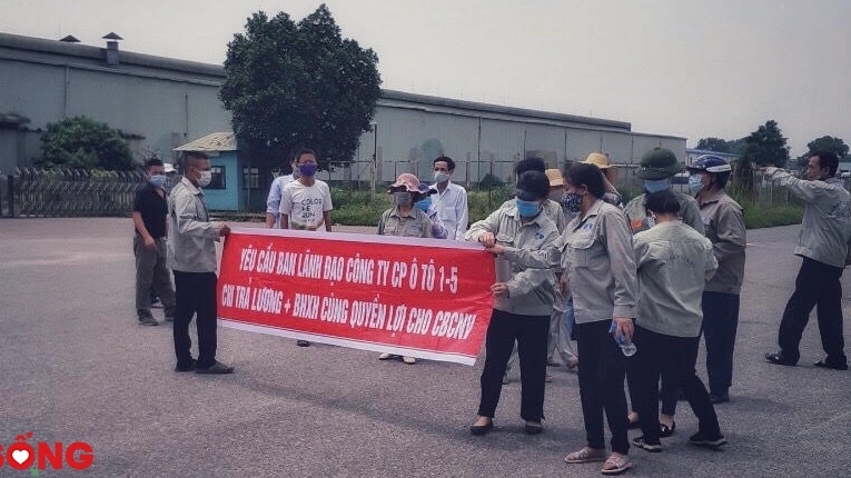 Người lao động không chấp nhận lộ trình nộp BHXH của Công ty CP Ô tô 1-5