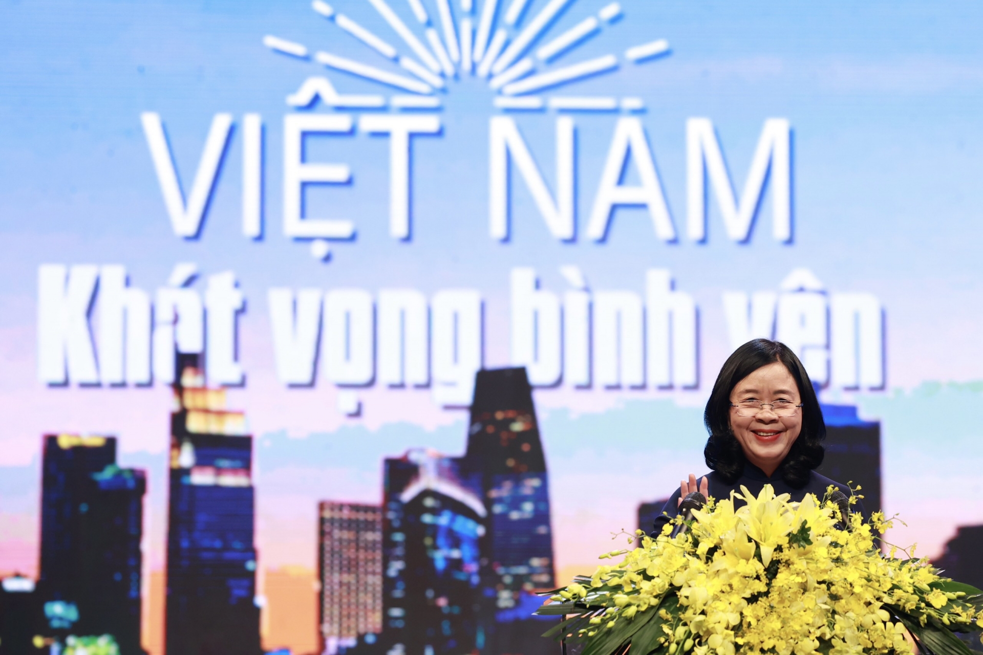Lắng đọng cảm xúc trong chương trình "Việt Nam - Khát vọng bình yên"