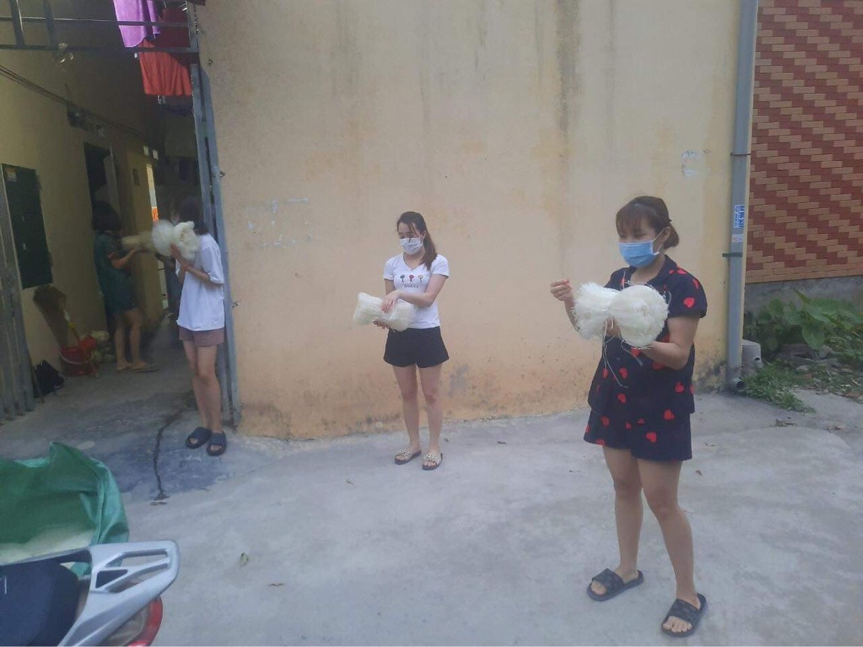 Hình ảnh ấm lòng khu trọ công nhân xa quê huyện Cẩm Giàng