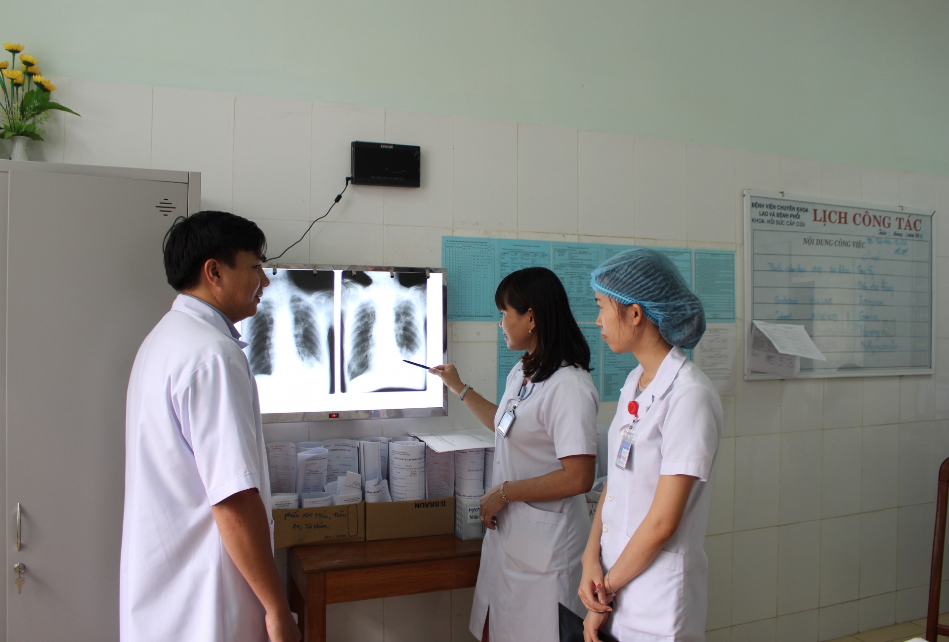 Tấm lòng của kỹ thuật viên hình ảnh y học với những bệnh nhân lao Tấm lòng của kỹ thuật viên hình ảnh y học với những bệnh nhân lao