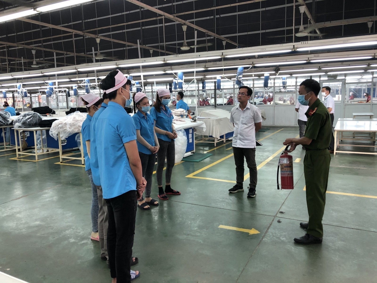 Bảo đảm an toàn phòng chống cháy, nổ để khôi phục sản xuất