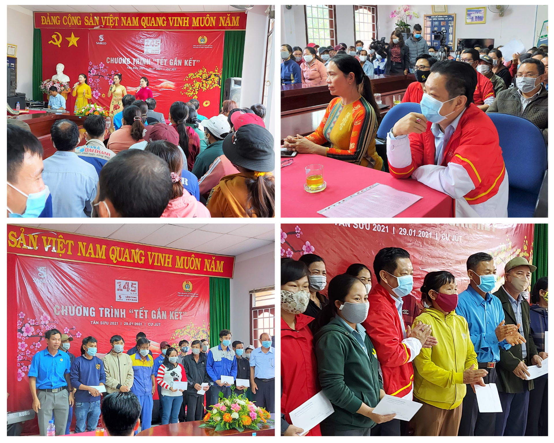 Công đoàn tỉnh Đắk Nông: Tổ ấm của đoàn viên, người lao động trong đại dịch Covid-19 Công đoàn tỉnh Đắk Nông: Tổ ấm của đoàn viên, người lao động trong đại dịch Covid-19