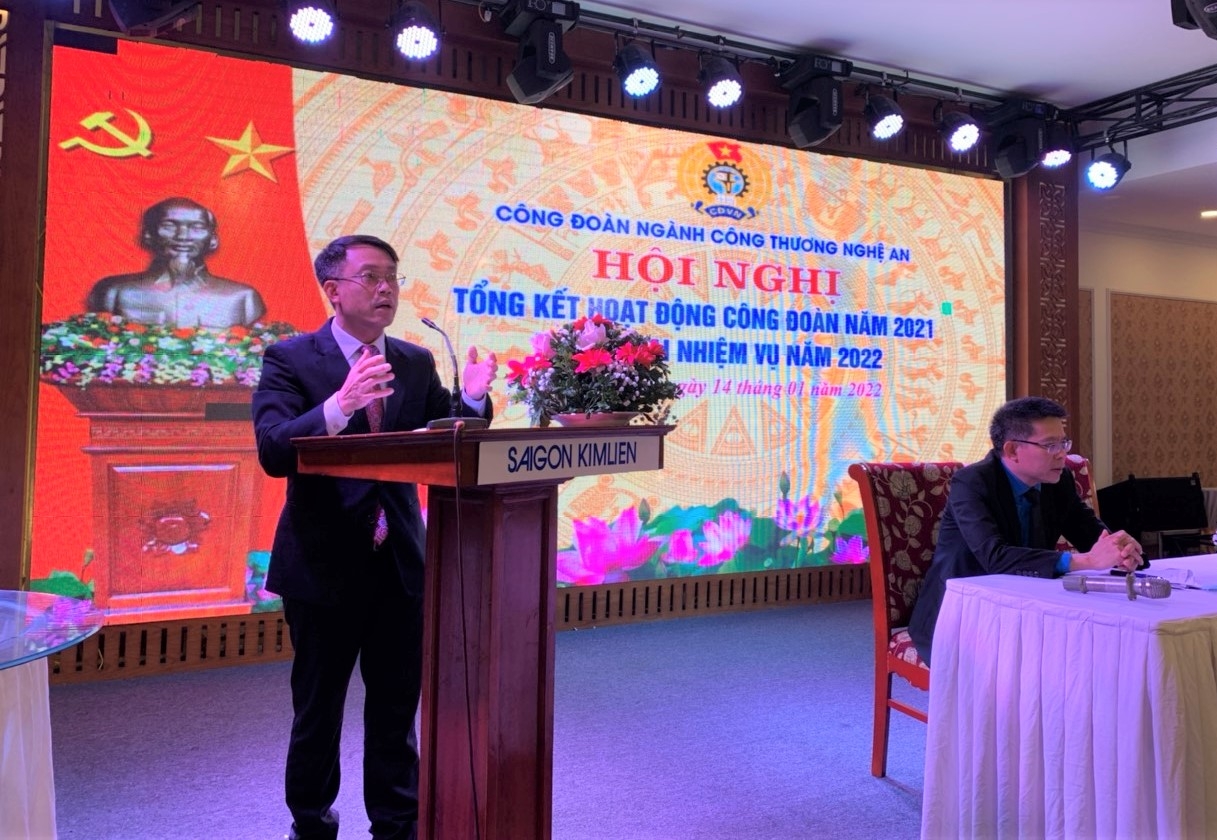 Công đoàn ngành Công Thương Nghệ An tập trung triển khai Nghị quyết 02 trong năm 2022