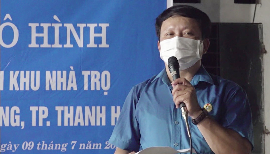 Thanh Hóa: Ra mắt Tổ An toàn Covid-19 tại khu nhà trọ Thanh Hóa: Ra mắt Tổ An toàn Covid-19 tại khu nhà trọ