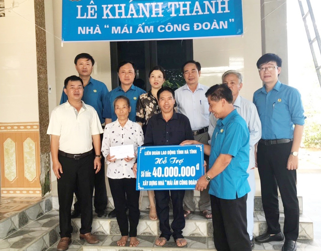 Cảm ơn Công đoàn Hà Tĩnh! Cảm ơn tấm lòng của đoàn viên, người lao động Cảm ơn Công đoàn Hà Tĩnh! Cảm ơn tấm lòng của đoàn viên, người lao động!