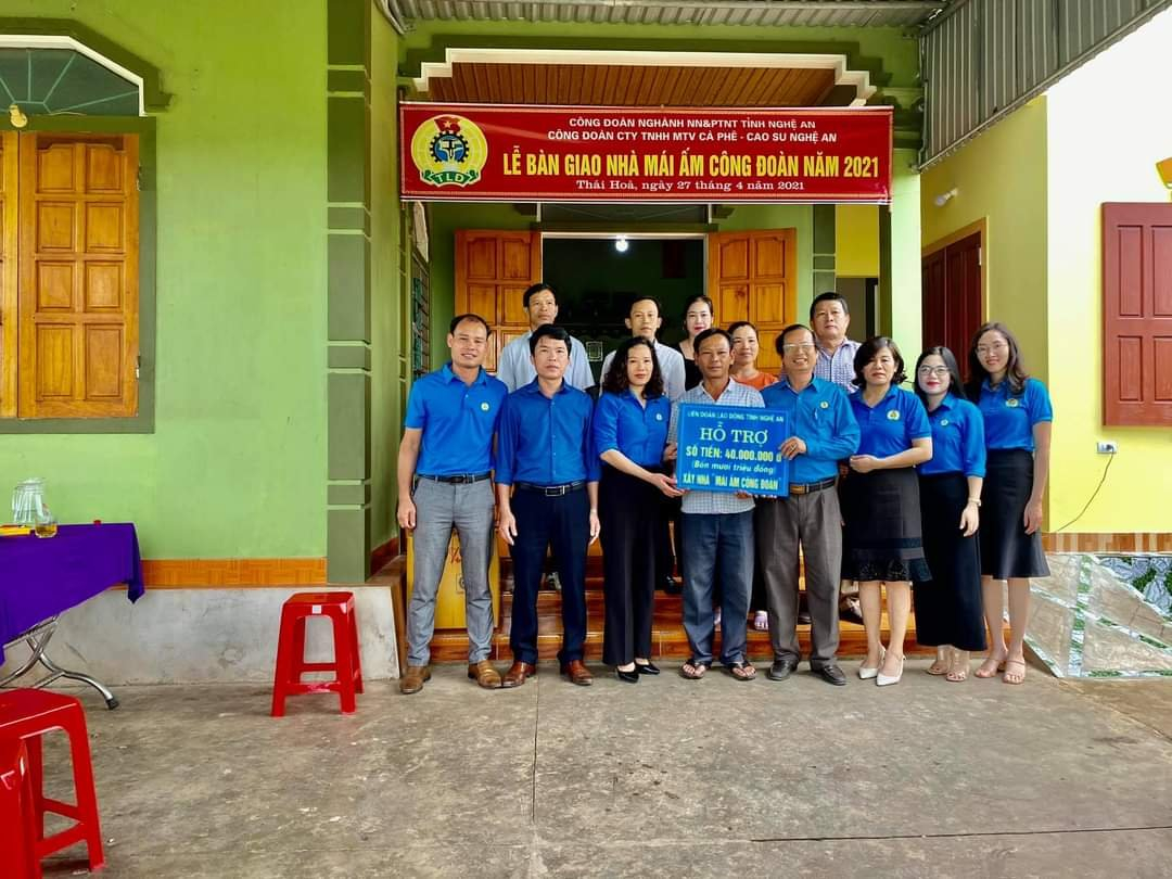 Nghệ An: 13 năm thực hiện chương trình Mái ấm Công đoàn để lại nhiều dấu ấn tốt đẹp