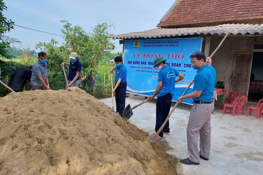 Nghệ An: 13 năm thực hiện chương trình Mái ấm Công đoàn để lại nhiều dấu ấn tốt đẹp