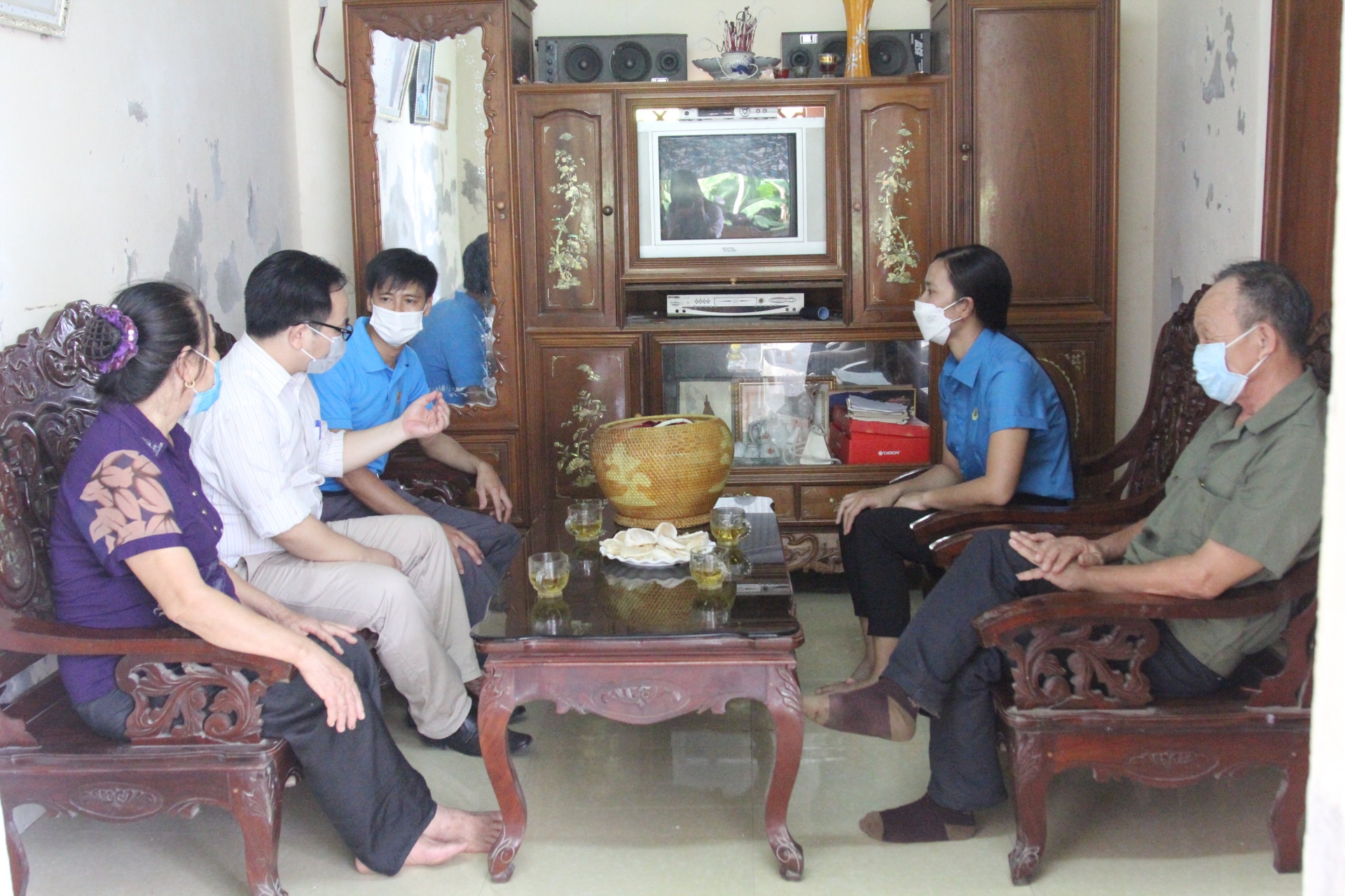 Công đoàn là gia đình, cán bộ công đoàn là người thân