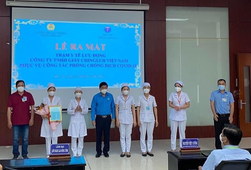 Long An thành lập Trạm Y tế lưu động đảm bảo an toàn cho công nhân lao động đón Tết