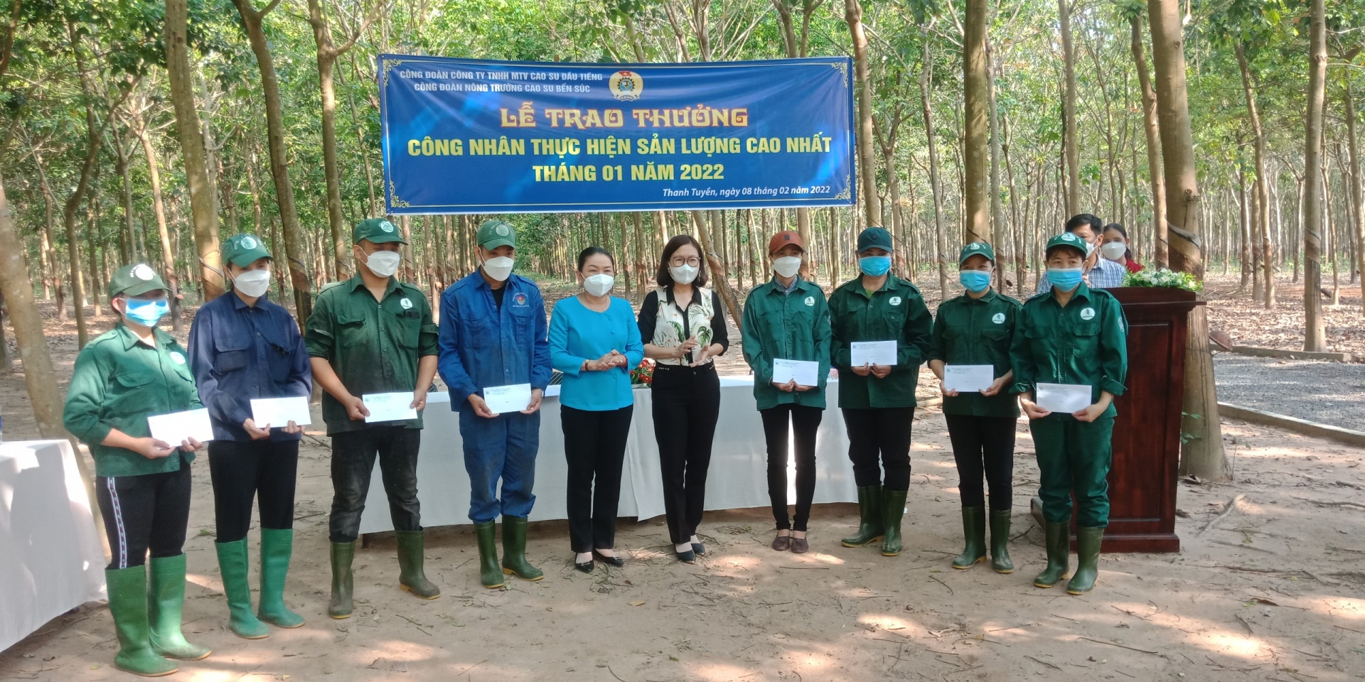 Cao su Dầu Tiếng nỗ lực phát triển kinh tế và chăm lo đời sống người lao động