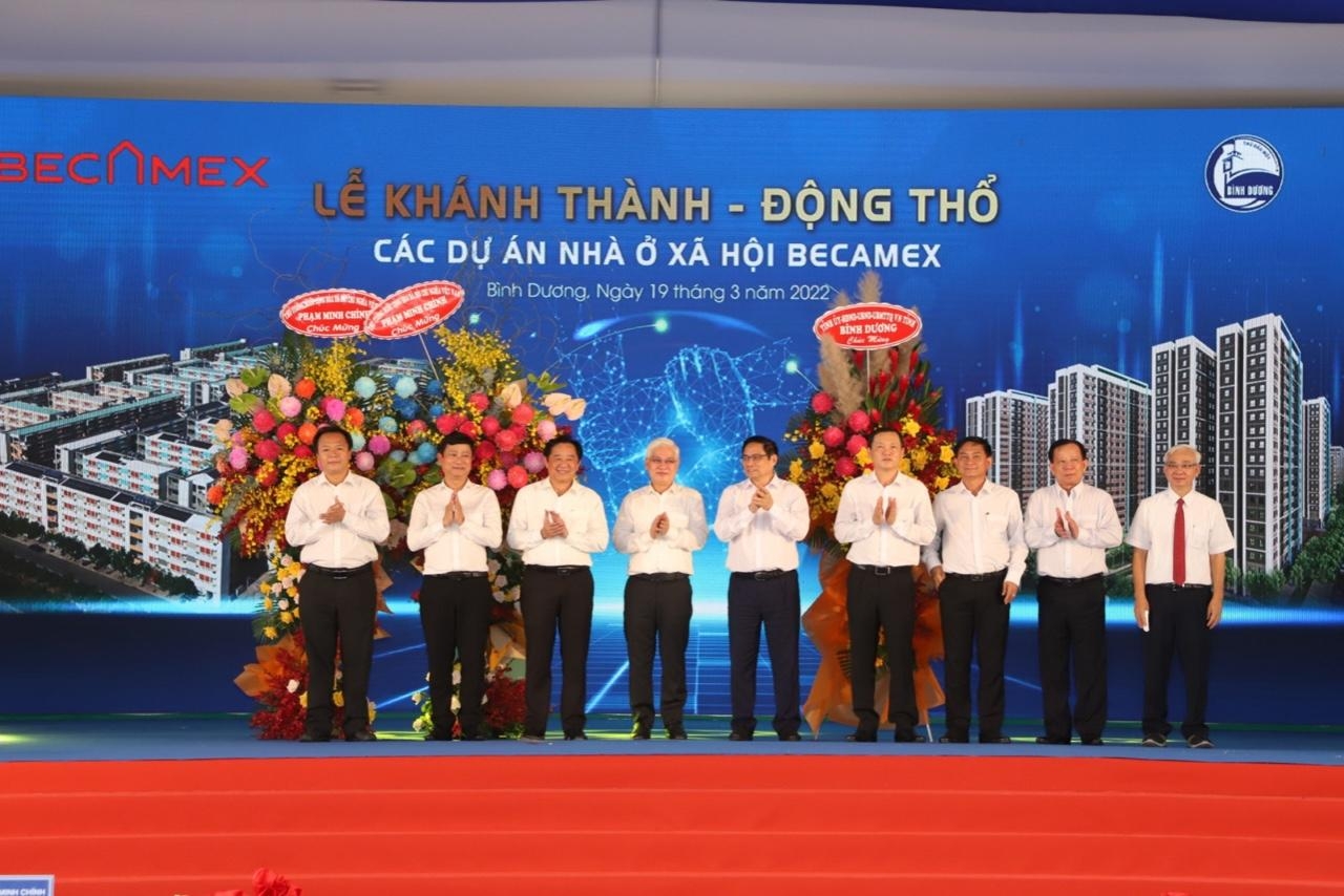Thủ tướng Chính phủ Phạm Minh Chính tham dự lễ khởi công VSIP III