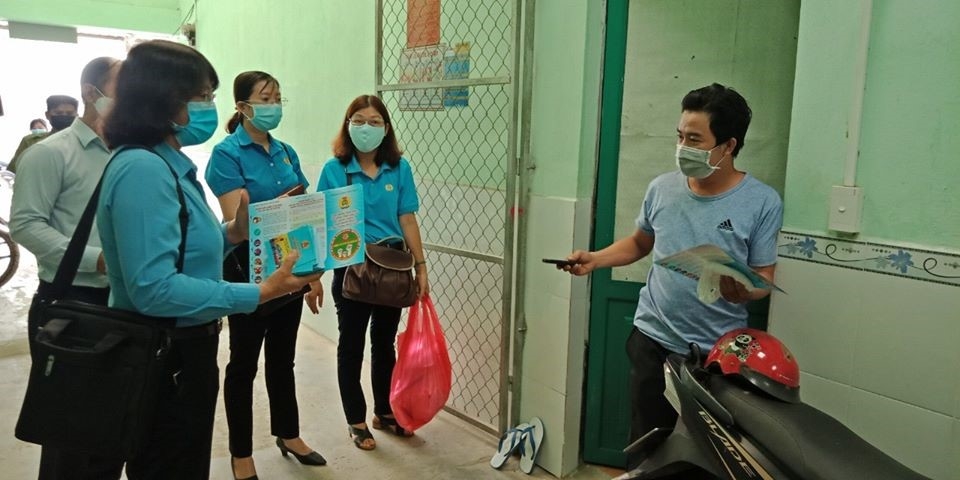 Long An đẩy mạnh công tác kiểm tra, phòng, chống dịch bệnh cho người lao động Long An đẩy mạnh công tác kiểm tra, phòng, chống dịch bệnh cho người lao động