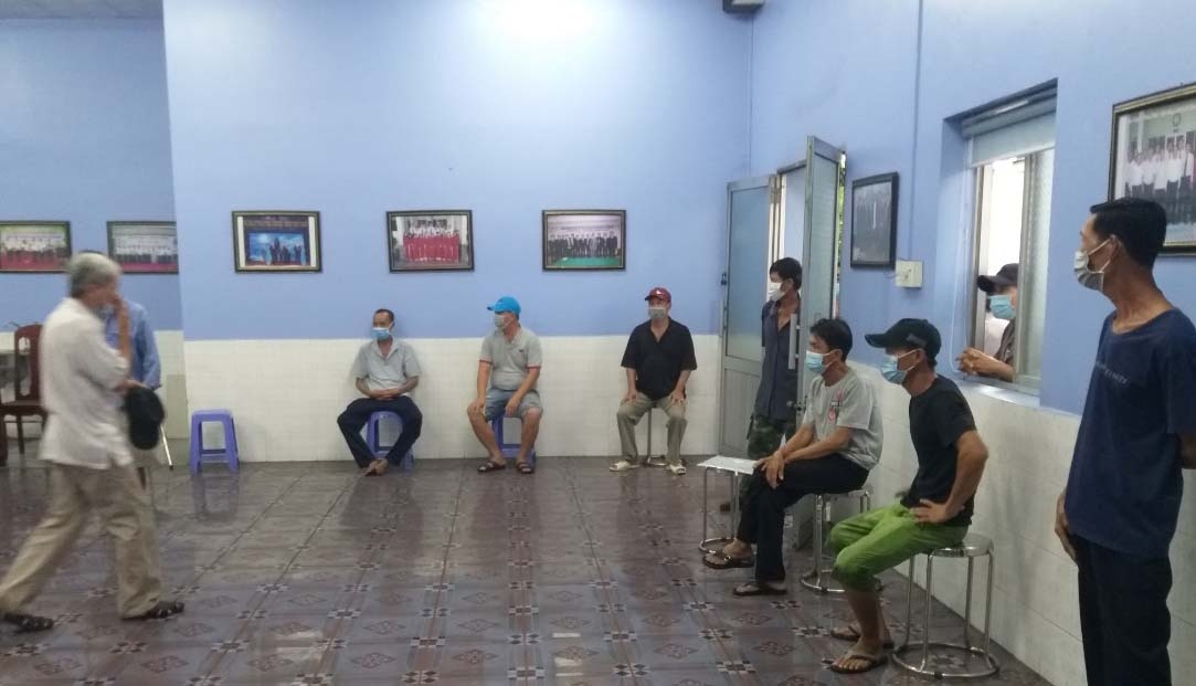 Doanh nghiệp đầu tiên ở Trà Vinh test nhanh Covid-19 cho công nhân