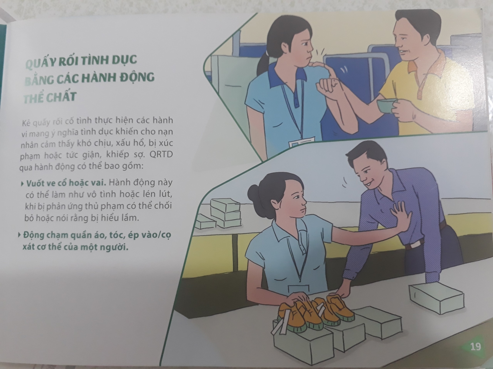 Quấy rối tình dục nơi làm việc, hành vi ám ảnh người lao động Quấy rối tình dục nơi làm việc, hành vi ám ảnh người lao động