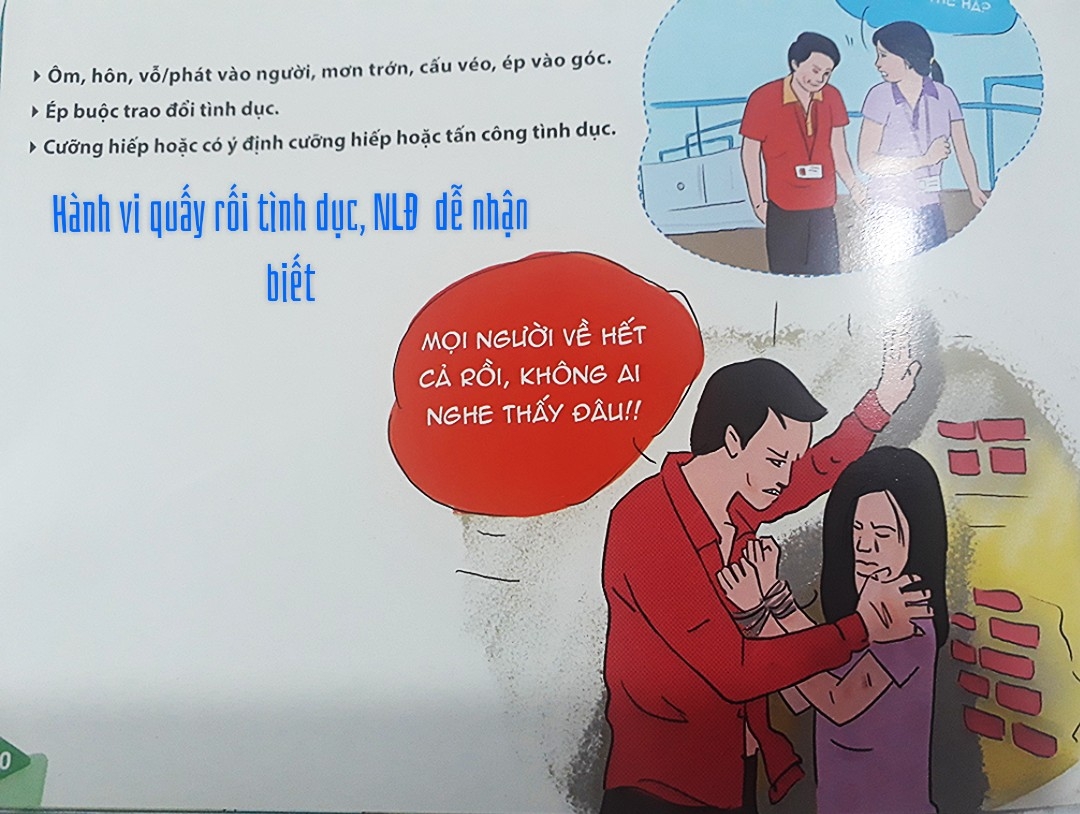 Quấy rối tình dục nơi làm việc, hành vi ám ảnh người lao động Quấy rối tình dục nơi làm việc, hành vi ám ảnh người lao động