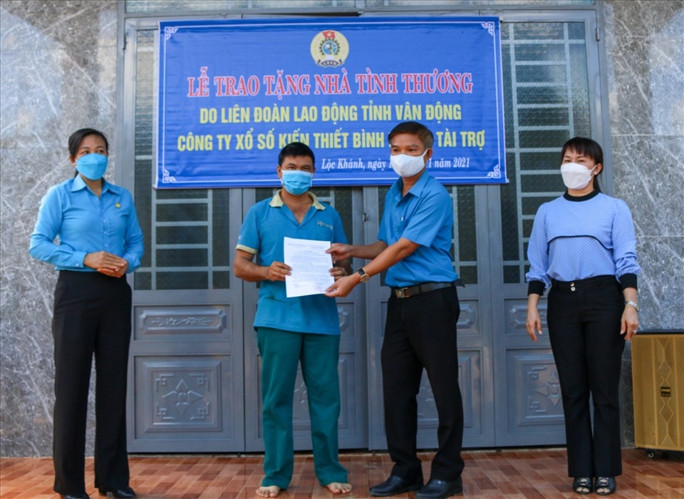 Công đoàn Bình Phước quan tâm nhà ở cho đoàn viên, người dân tộc thiểu số