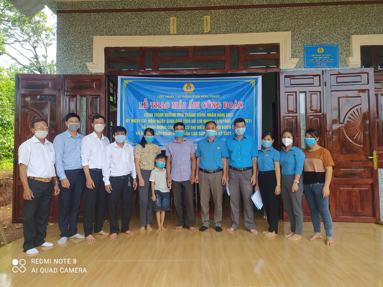 Công đoàn Bình Phước quan tâm nhà ở cho đoàn viên, người dân tộc thiểu số