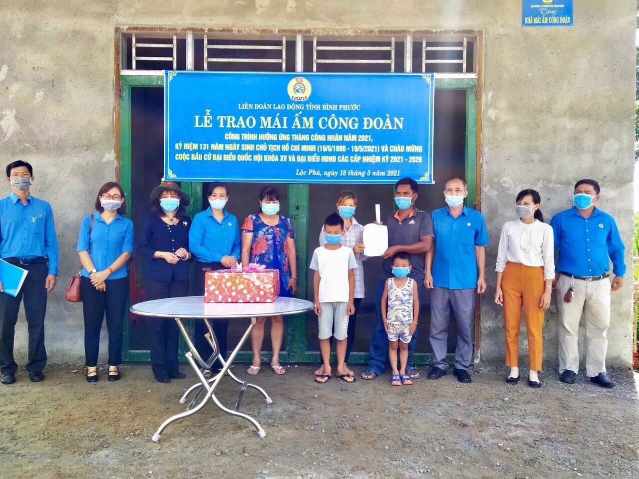 Công đoàn Bình Phước quan tâm nhà ở cho đoàn viên, người dân tộc thiểu số