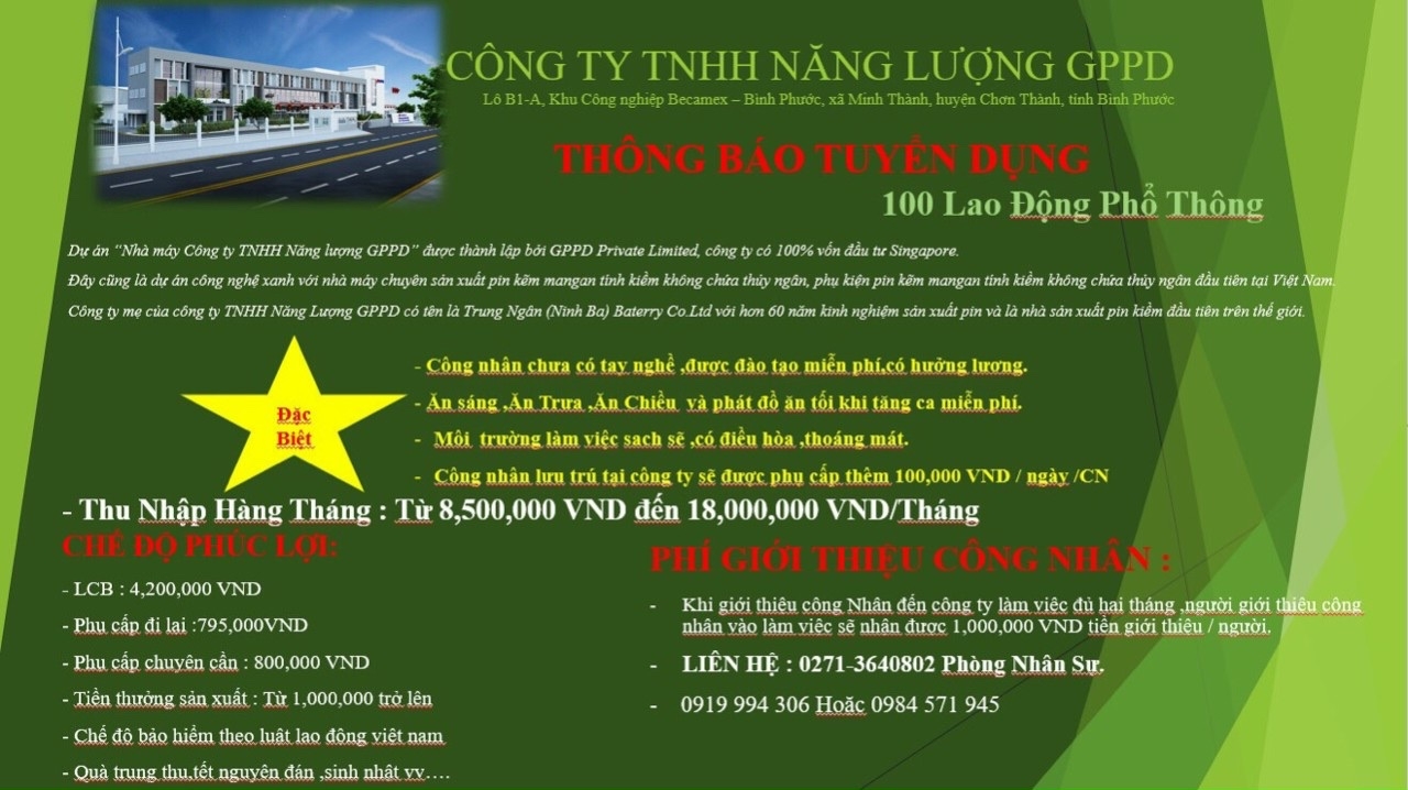 Nhiều doanh nghiệp tại Bình Phước khó tuyển lao động dịp cuối năm
