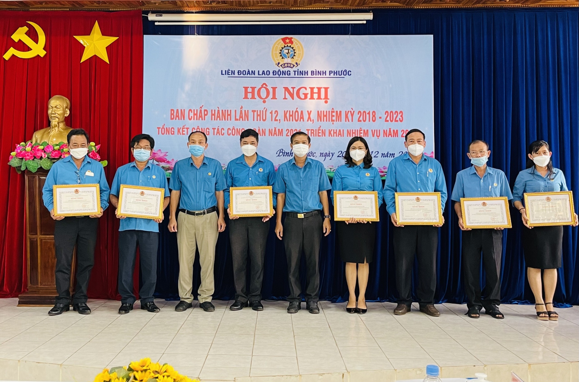 LĐLĐ Bình Phước nỗ lực chăm lo cho đoàn viên, người lao động trong năm 2021 LĐLĐ Bình Phước nỗ lực chăm lo cho đoàn viên, người lao động trong năm 2021