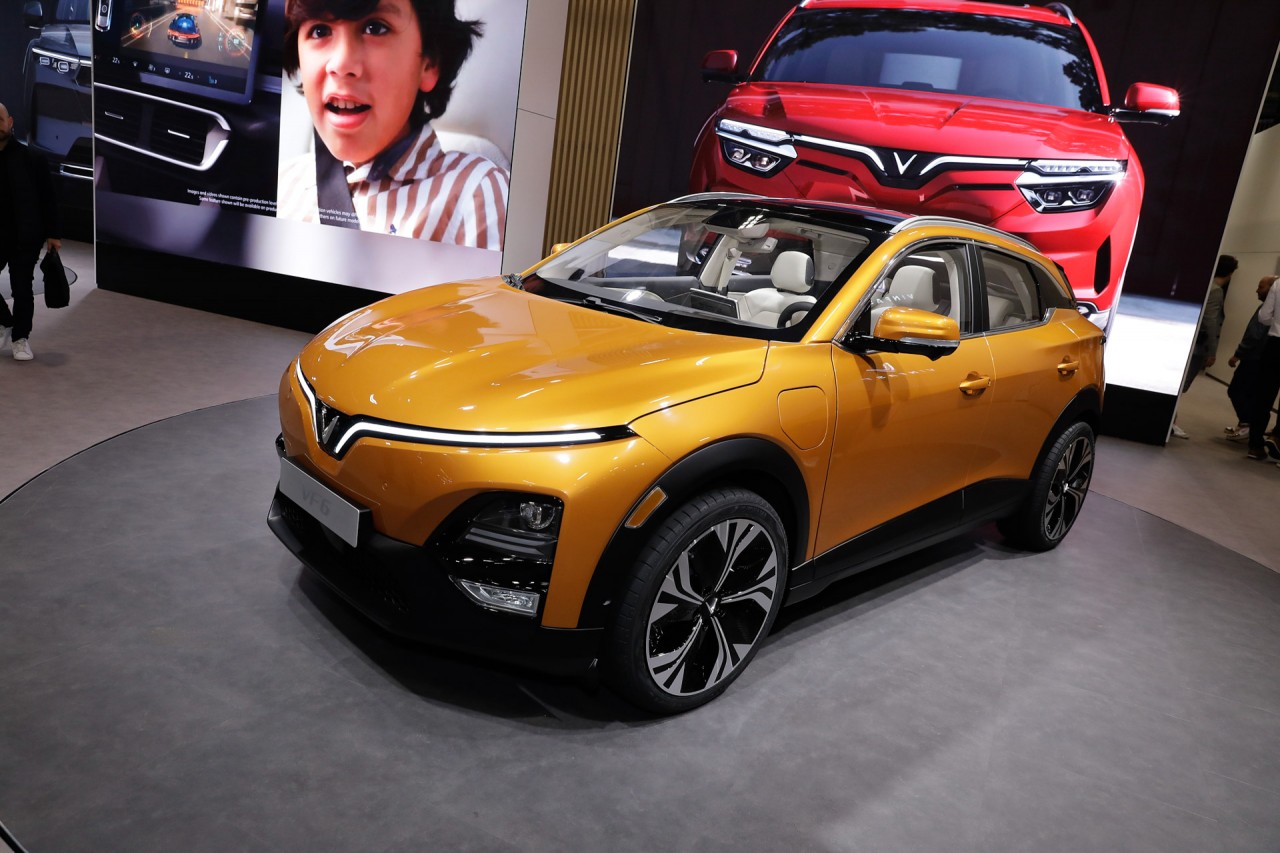 Cận cảnh nội thất VinFast VF6 tại Paris Motor Show Cận cảnh nội thất VinFast VF6 tại Paris Motor Show