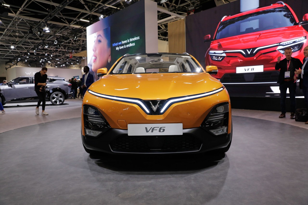 Cận cảnh nội thất VinFast VF6 tại Paris Motor Show Cận cảnh nội thất VinFast VF6 tại Paris Motor Show