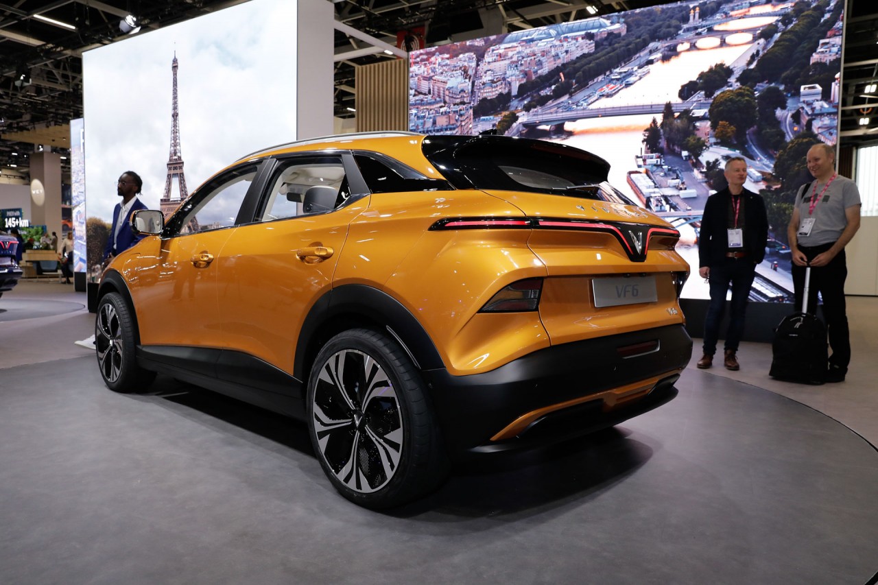 Cận cảnh nội thất VinFast VF6 tại Paris Motor Show Cận cảnh nội thất VinFast VF6 tại Paris Motor Show