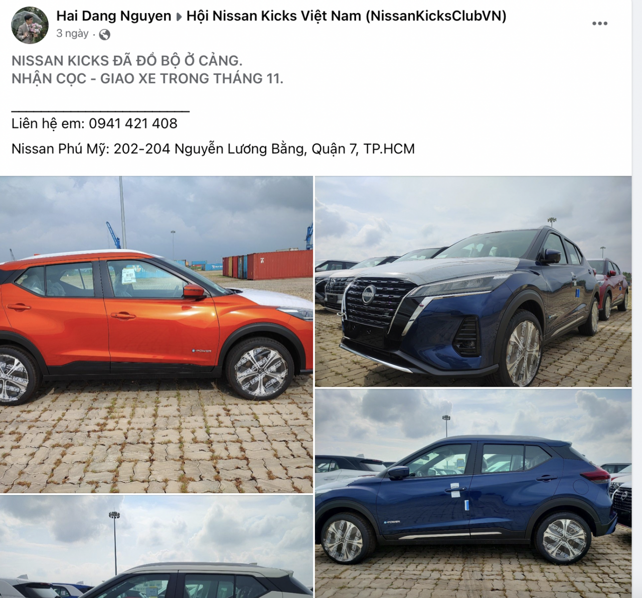 Đại lý nhận cọc Nissan Kicks e-Power, giao xe trong tháng 11