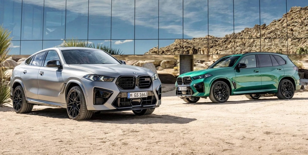 BMW giới thiệu "bộ đôi" xe hiệu năng cao X5 M 2024 và X6 M 2024