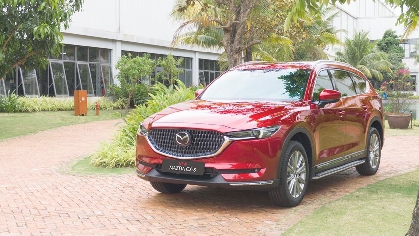Thaco ra mắt Mazda CX8 mới, có thêm phiên bản 6 chỗ ngồi