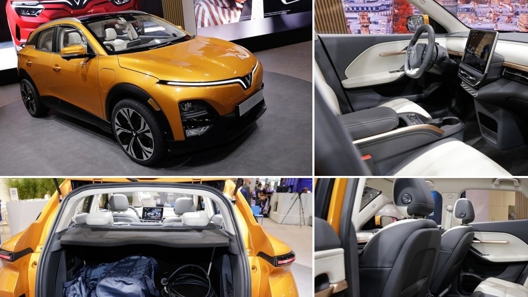 Cận cảnh nội thất VinFast VF6 tại Paris Motor Show