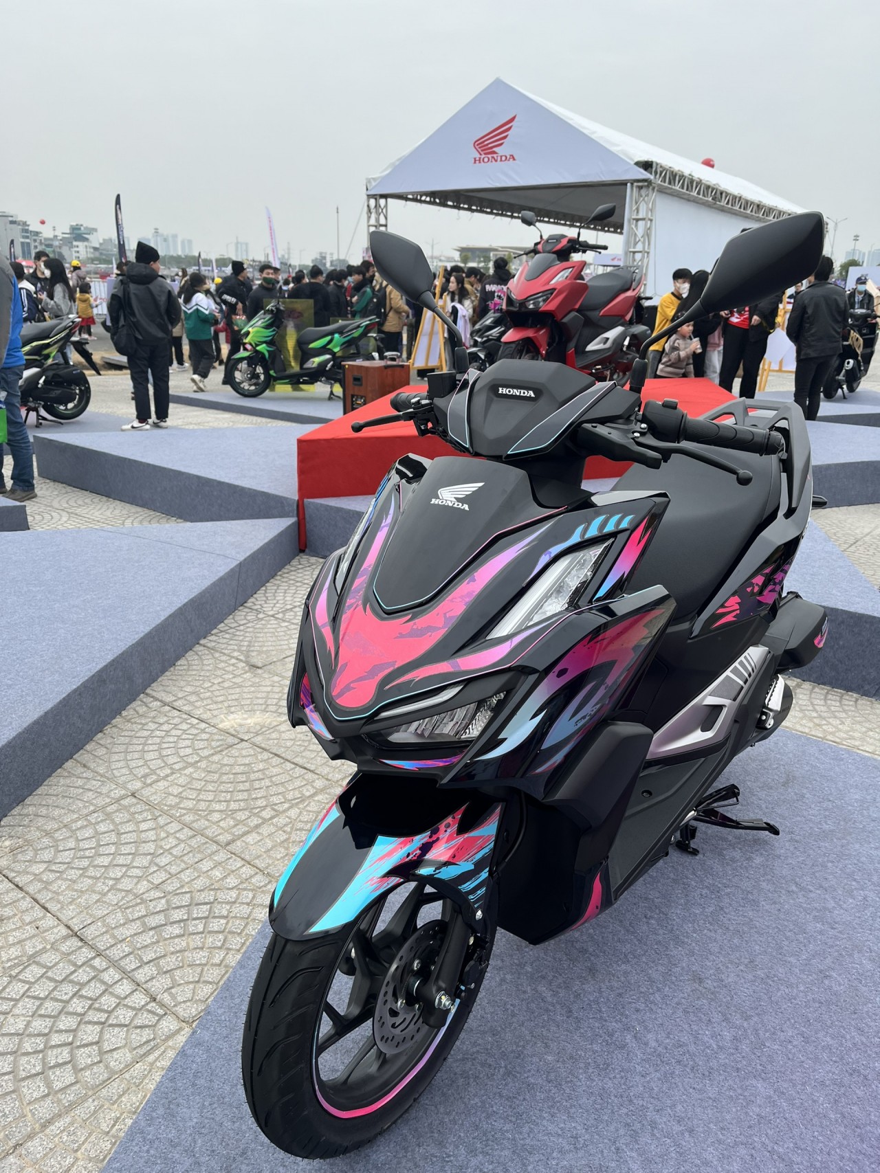 Honda Vario 160 mới ra mắt xuất hiện tại Honda Thanks Day