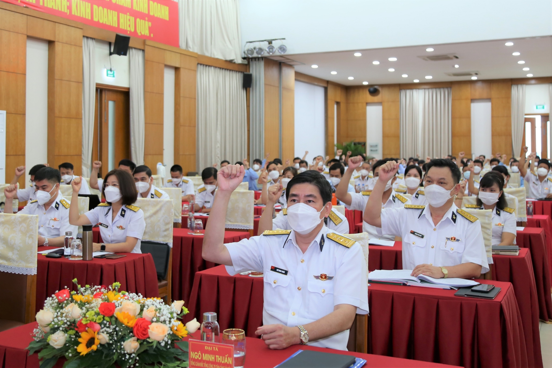 Tổng công ty Tân Cảng Sài Gòn: Hội nghị đại biểu người lao động năm 2022 Tổng công ty Tân Cảng Sài Gòn: Hội nghị đại biểu người lao động năm 2022