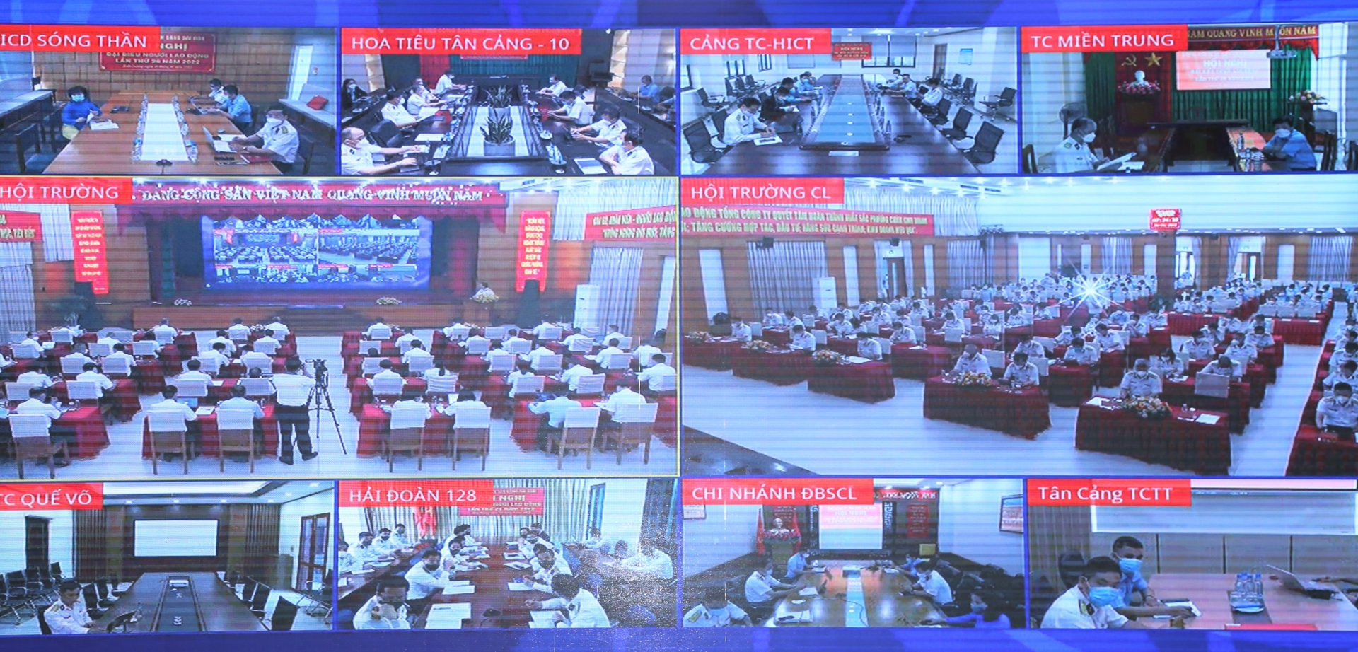 Tổng công ty Tân Cảng Sài Gòn: Hội nghị đại biểu người lao động năm 2022 Tổng công ty Tân Cảng Sài Gòn: Hội nghị đại biểu người lao động năm 2022
