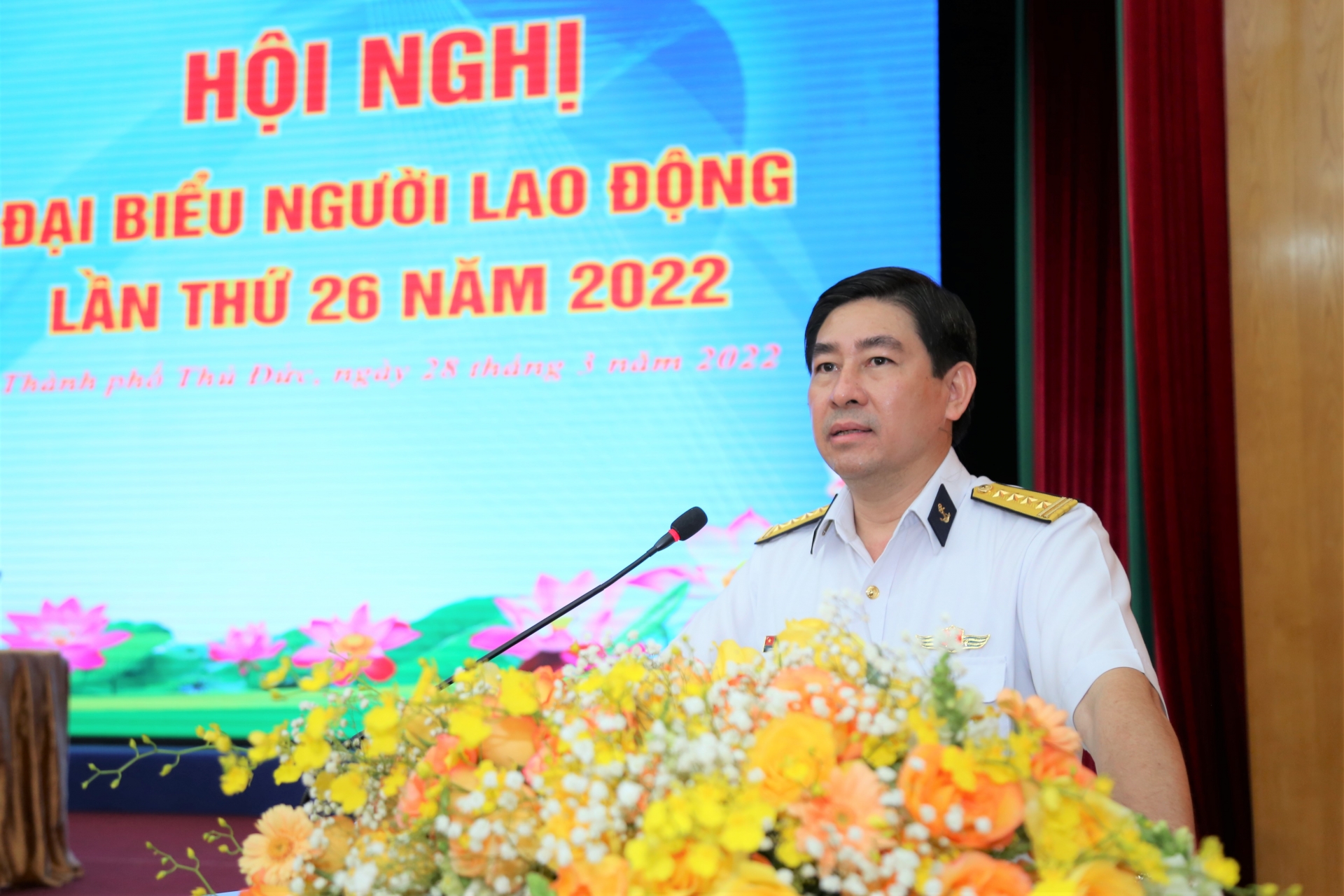 Tổng công ty Tân Cảng Sài Gòn: Hội nghị đại biểu người lao động năm 2022 Tổng công ty Tân Cảng Sài Gòn: Hội nghị đại biểu người lao động năm 2022