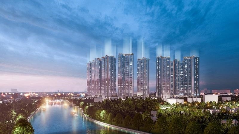 Sunshine City Sài Gòn: Biểu tượng sống thịnh vượng bên dòng Cả Cấm hoa lệ