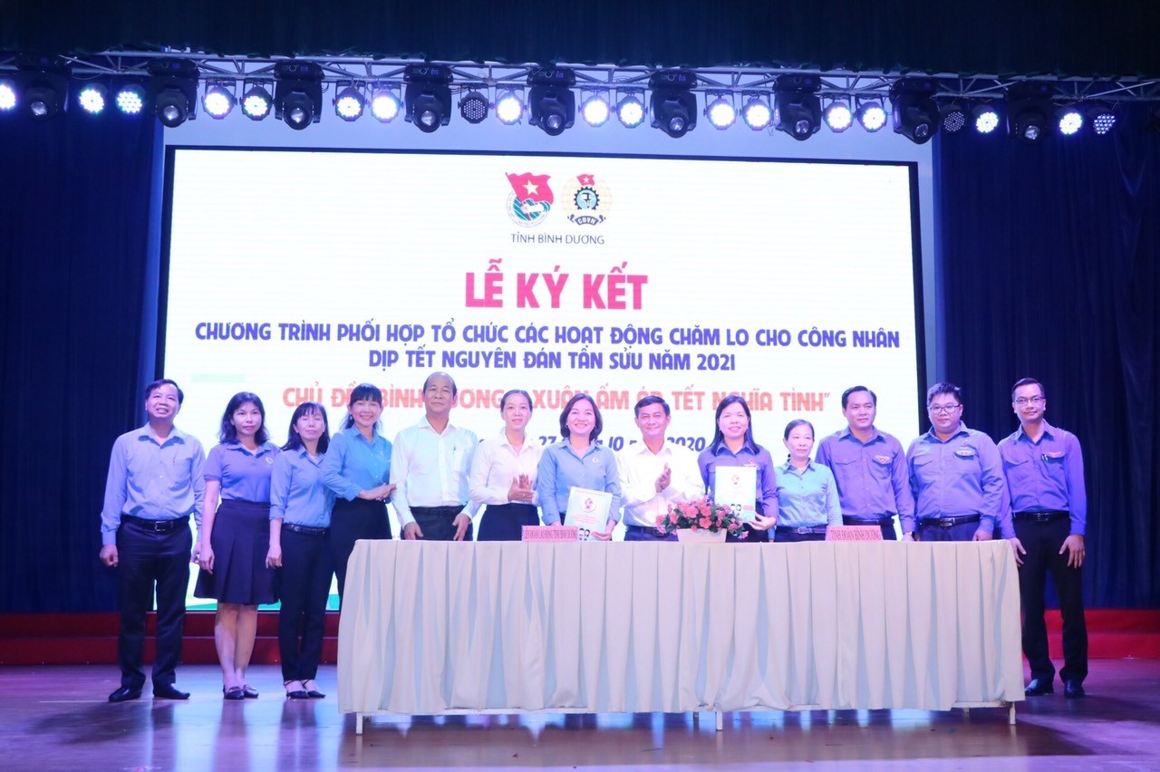 Huy động nhiều nguồn lực để chăm lo cho công nhân dịp Tết Nguyên đán Tân Sửu 2021 Huy động nhiều nguồn lực để chăm lo cho công nhân dịp Tết Nguyên đán Tân Sửu 2021
