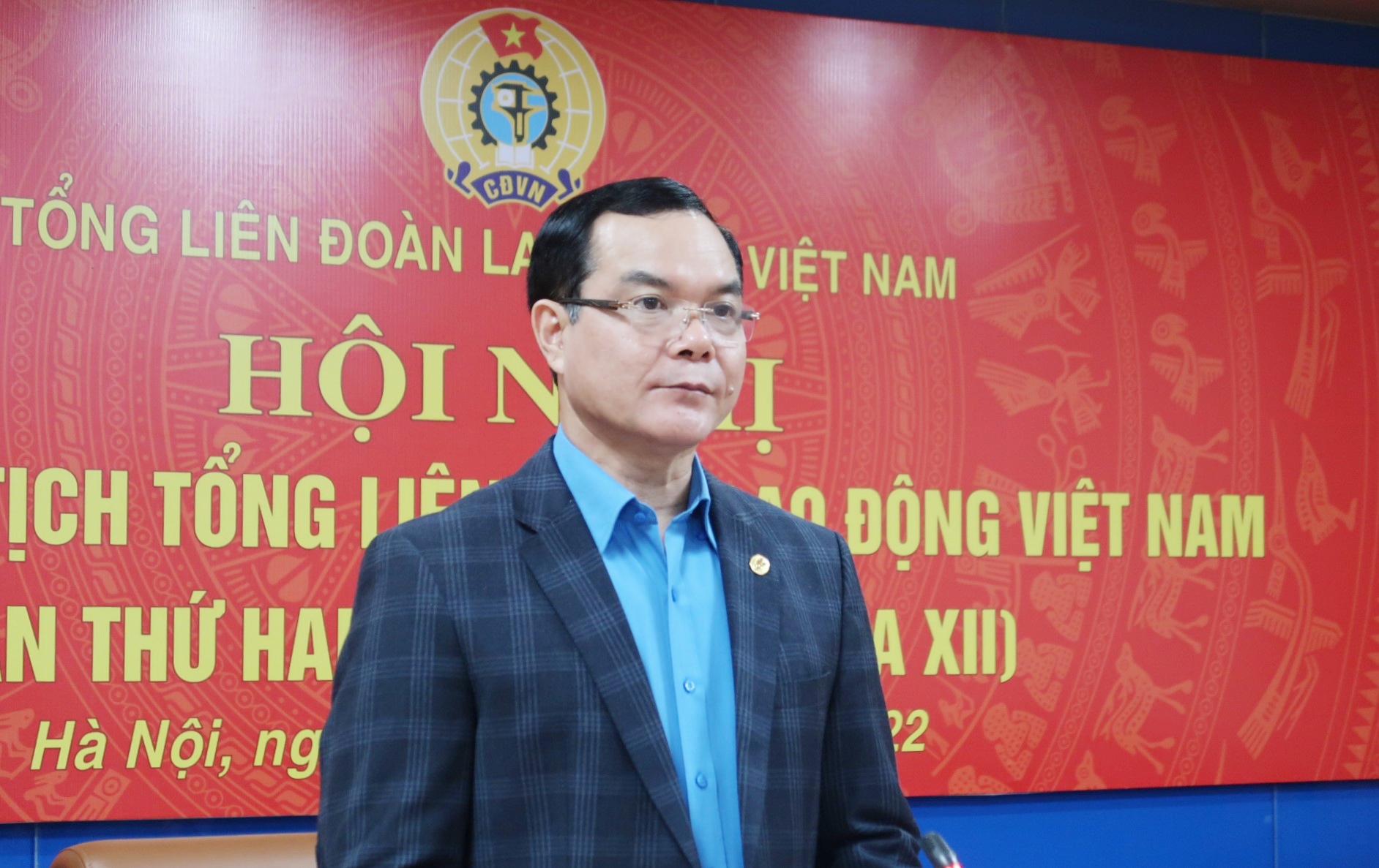 Khai mạc Hội nghị lần thứ XXV Đoàn Chủ tịch Tổng LĐLĐ Việt Nam (Khóa XII)