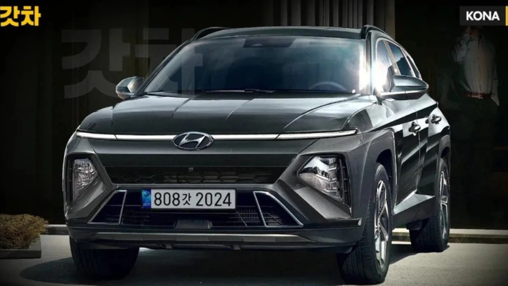 Hyundai Kona 2023 lộ diện thiết kế mới Hyundai Kona 2023 lộ diện thiết kế mới
