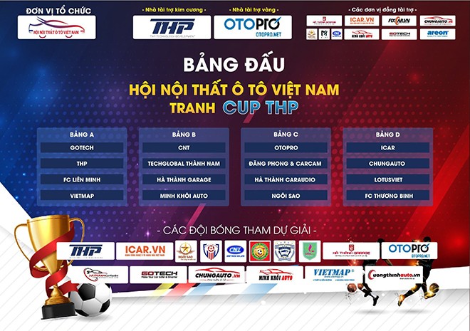 Hội Nội thất ô tô Việt Nam tổ chức giải bóng đá cho các thành viên Hội Nội thất ô tô Việt Nam tổ chức giải bóng đá cho các thành viên