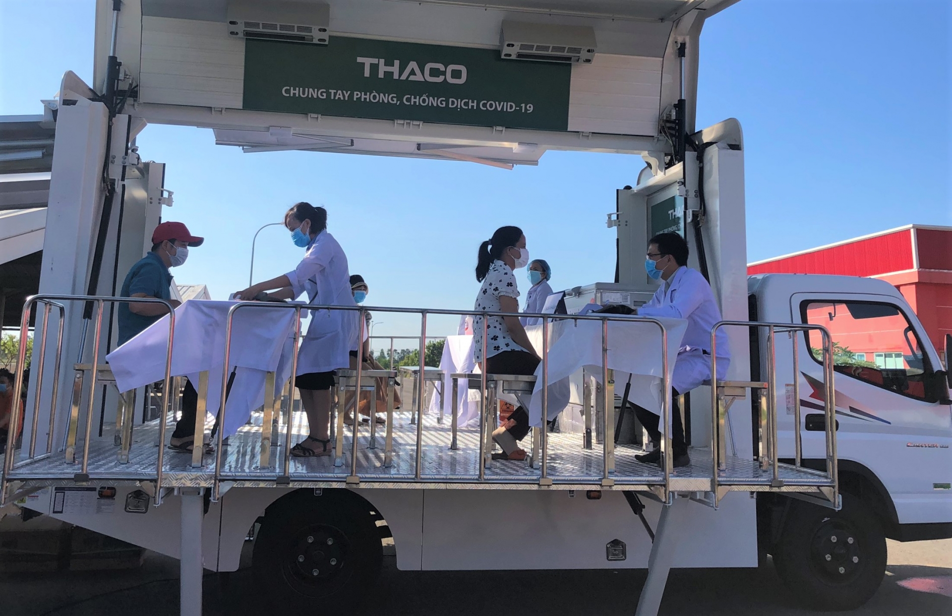 Tăng cường phòng, chống dịch sau khi xuất hiện ca mắc Covid-19 trong khu công nghiệp Tăng cường phòng, chống dịch sau khi xuất hiện ca mắc Covid-19 trong khu công nghiệp