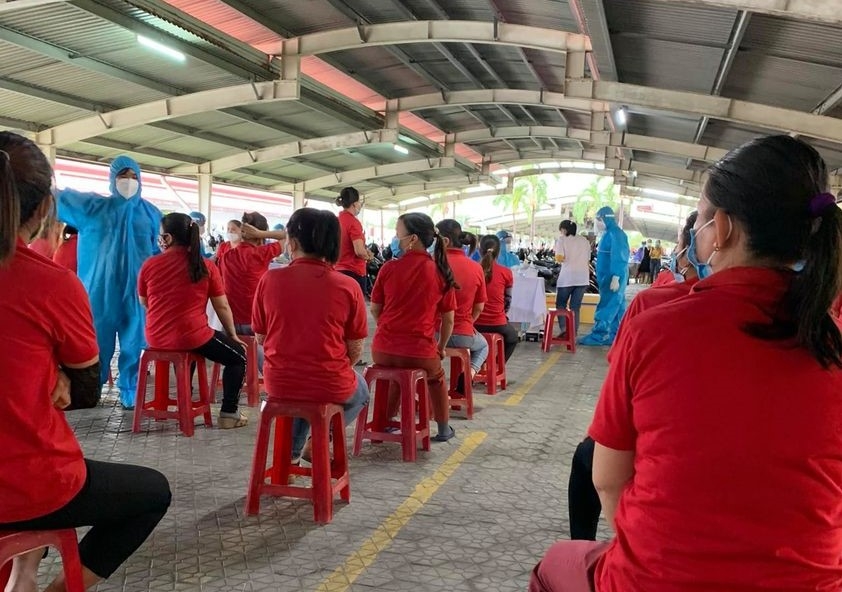 Công ty Giày Rieker không xét nghiệm định kỳ, 6 công nhân bị mắc Covid-19 Công ty Giày Rieker không xét nghiệm định kỳ, 6 công nhân bị mắc Covid-19