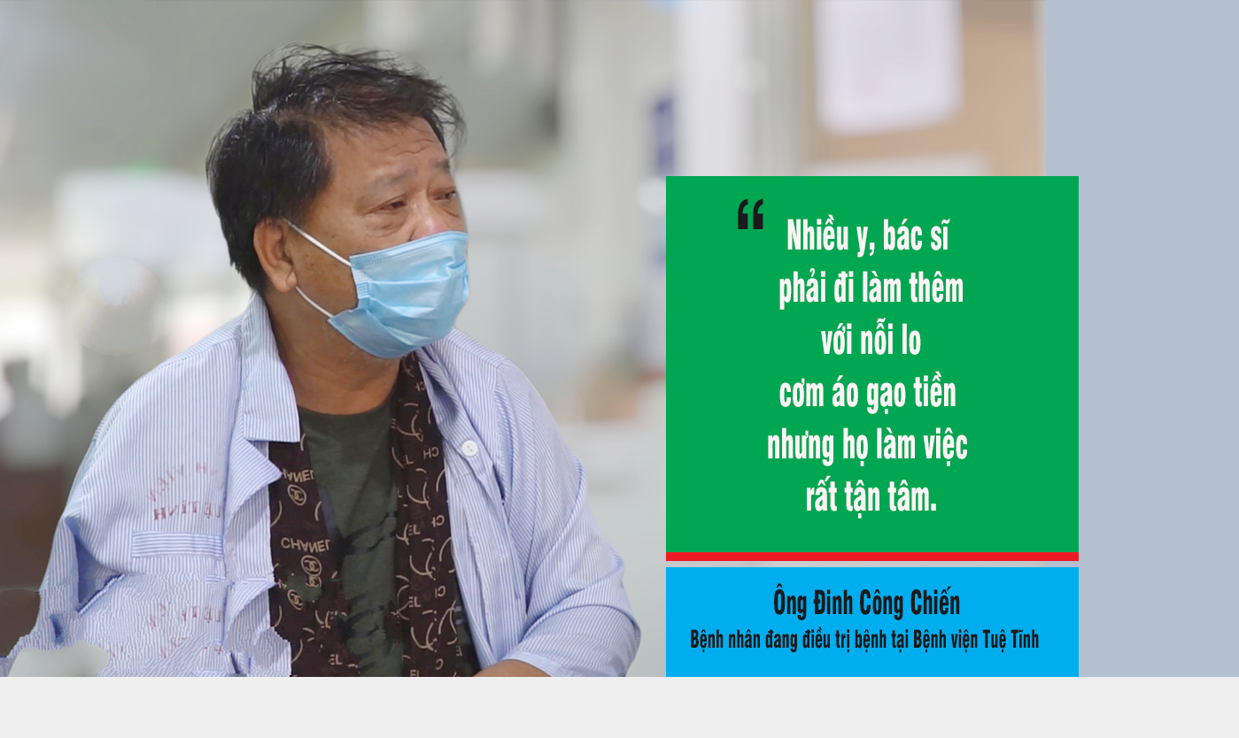 Bệnh nhân viết đơn, yêu cầu Ban Giám đốc sớm trả lương cho các y, bác sĩ Bệnh nhân viết đơn, yêu cầu Ban Giám đốc sớm trả lương cho các y, bác sĩ